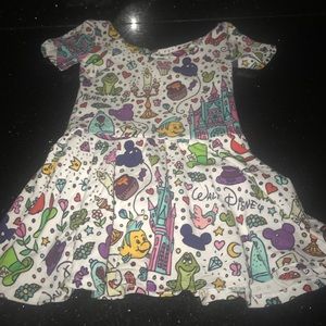 disney leotard dress